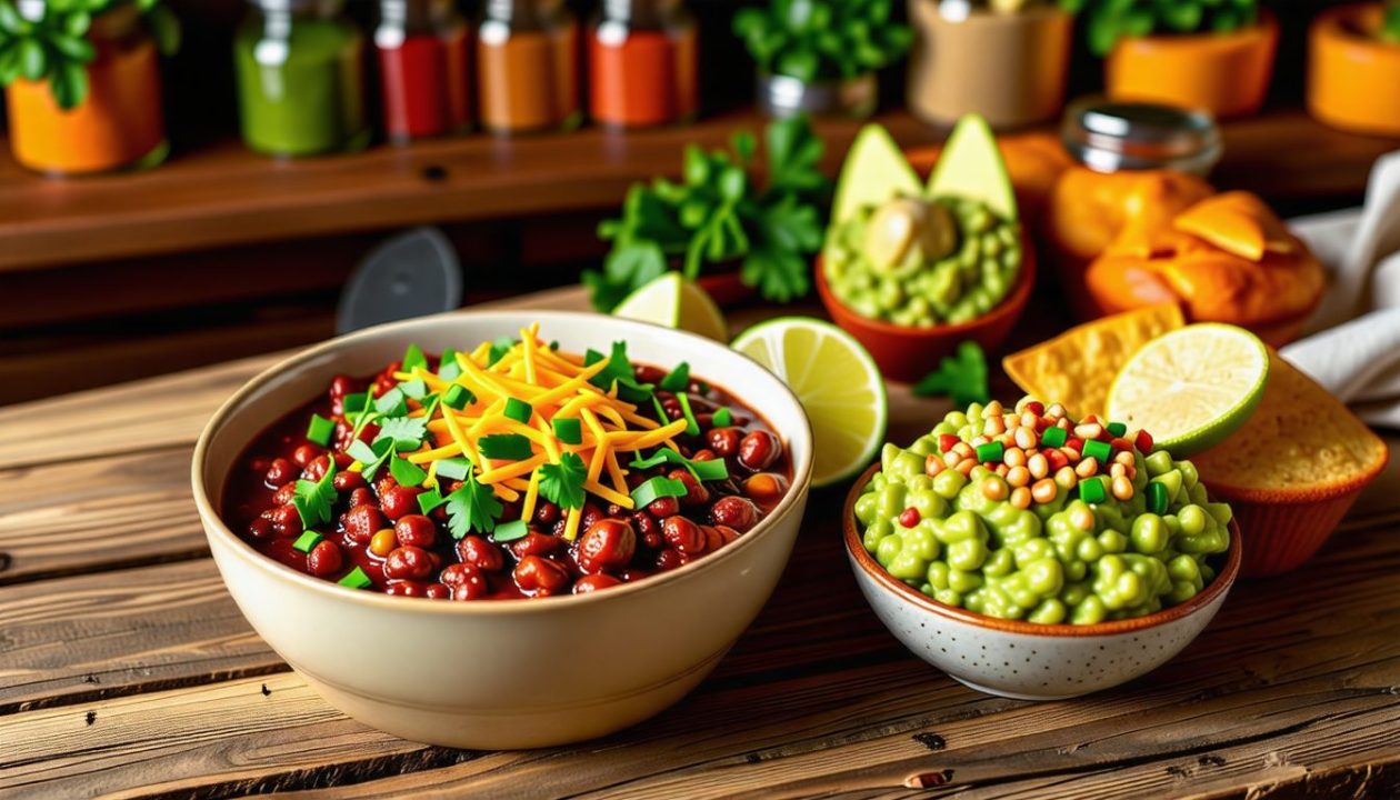 découvrez l'accompagnement parfait pour votre chili con carne : des idées savoureuses et faciles à réaliser qui rehausseront les saveurs de ce plat traditionnel. que ce soit du pain, du riz, ou une salade fraîche, trouvez l'inspiration pour un repas équilibré et délicieux.